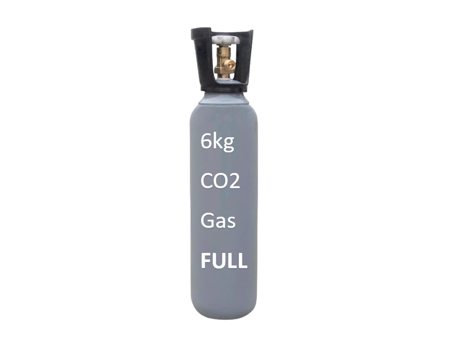 CO2 Gas Cylinder 6kg (FULL) Narre Brew Supplies